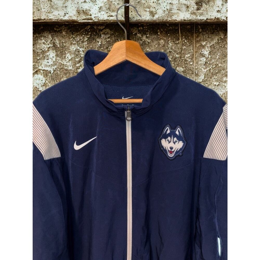 UConn Huskies Nike Player Issued Windbreaker Jacket Men’s XL #43 NCAA Basketball - Picture 4 of 11